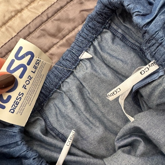 Denim Ruffled High-Low Dress - Picture 6 of 6